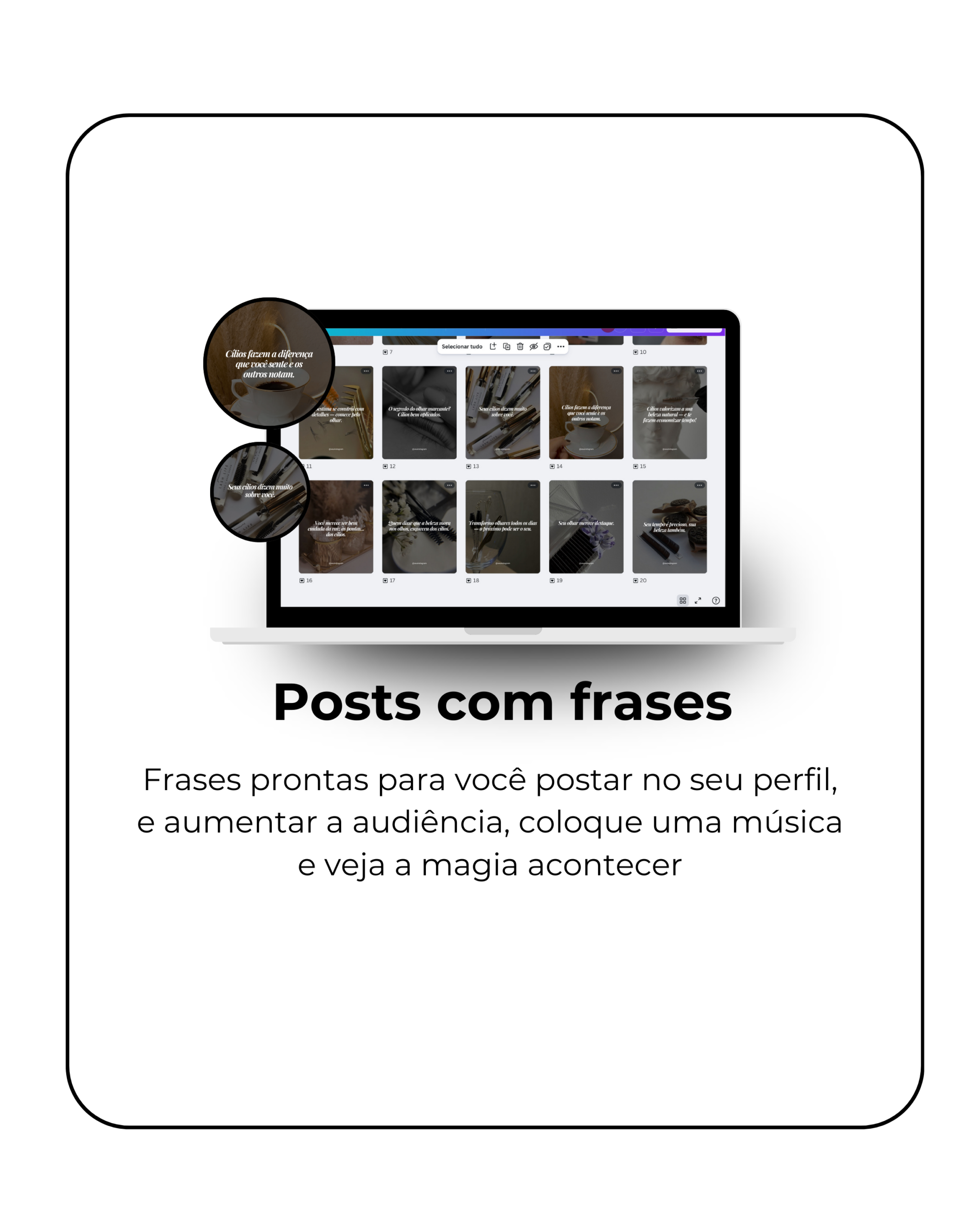 Transforme suas redes sociais em apenas 5 minutos com design profissionais (Post para Instagram (45)) - 6